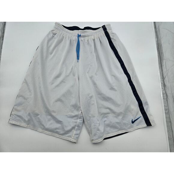 Reversible Nike Basketball Shorts Sz. Large Navy/White - Picture 6 of 6